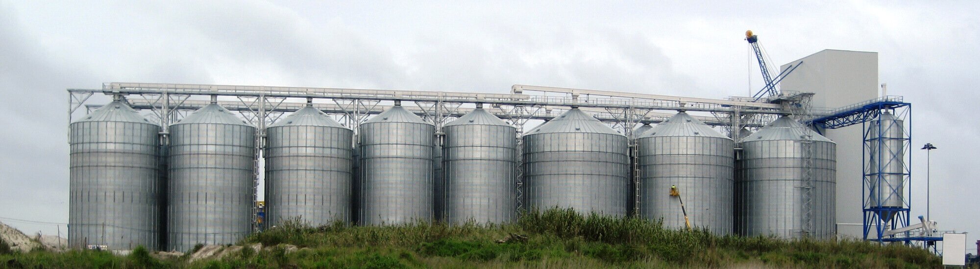 Pad Lip of Concrete Grain Silo in Washington State 2017. A project case